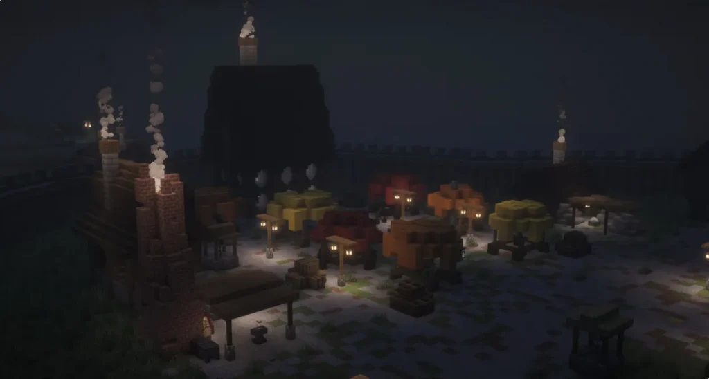 Скриншот игры Карта BLOODSHORE для Minecraft [1.20.1] 5