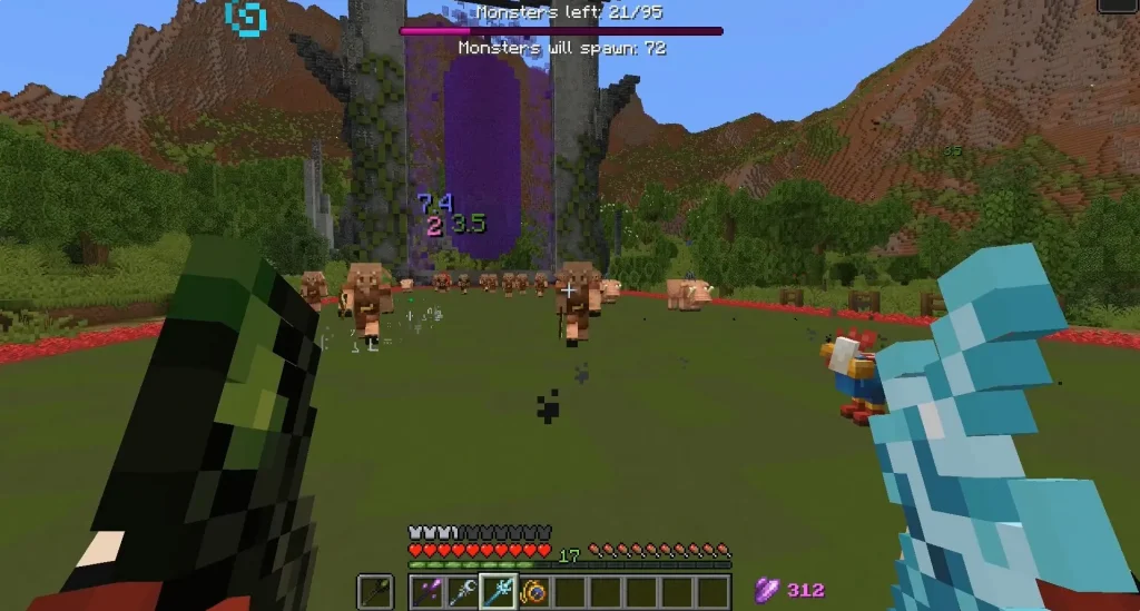 Скриншот Карта Lanostry's Defenders для Minecraft [1.20.1] на Андроид