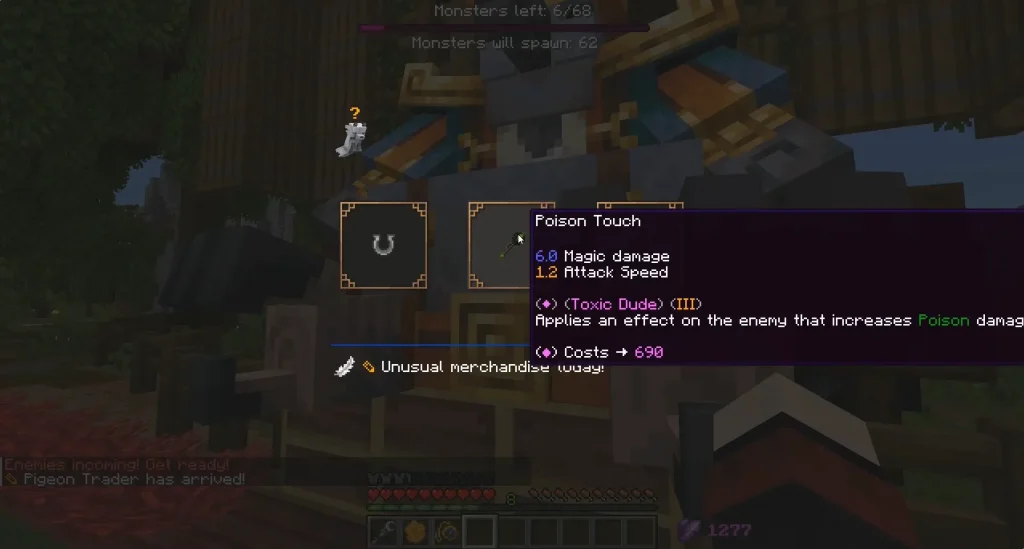 Карта Lanostry's Defenders для Minecraft [1.20.1] - скриншот геймплея 2